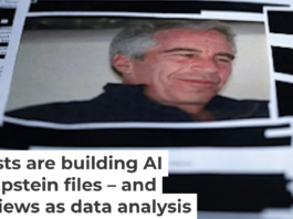 Redacted documents from the Jeffrey Epstein files can fuel conspiracy thinking. Brendan Smialowski via Getty Images